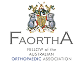 fellow of australian orthopaedic association logo
